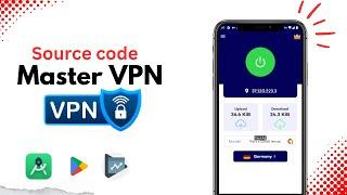 How to Create VPN App in Android Studio with FREE VPN App Source Code || Earn Passive Income in 2023