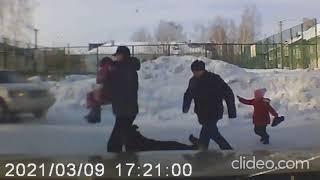 Огромная собака напала на маленьких девочек в Новосибирске