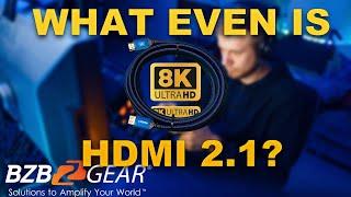 HDMI 2.1 Explained in 2 Minutes! | BZBGEAR