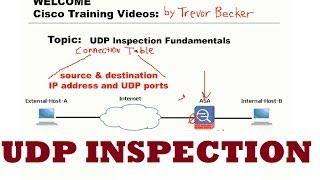 UDP stateful inspection Fundamentals : CCNP Security FIREWALL : Cisco Training Videos