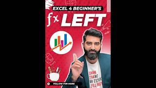 Fx5 Left | ️ Excel Hack: Master the LEFT Function Quickly! 
