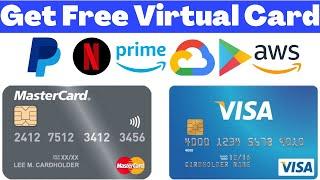 How to Get Free Virtual Visa & Master Card | Get Free VCC | Free VCC