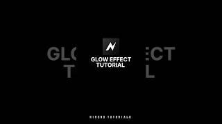 Glow effect tutorial  | node video editor 