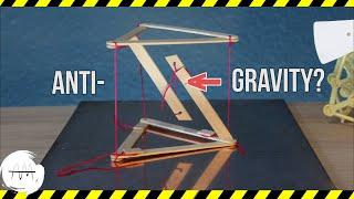 Wooden Tensegrity Sculpture Tutorial || How To Make Impossible Anti-Gravity Structure | Amir Creator