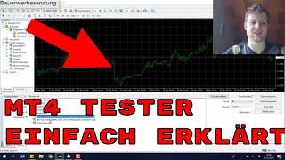 So nutzt Du den Tester im MetaTrader 4 - Expert Advisor Backtest im MT4