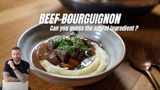 How to make the best beef Bourguignon? (With a special ingredient)