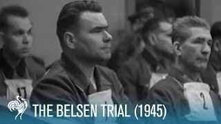 The Belsen Trial: War Crimes of the SS (1945) | British Pathé