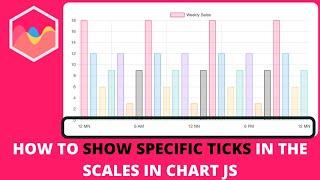 How to Show Specific Ticks in the Scales in Chart JS