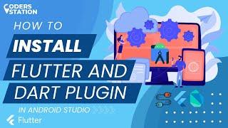 How to install Flutter and Dart plugin in Android Studio | Flutter and Dart set up in Android Studio