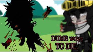 DUMB ways to DIE, ||MHA|| Dekus quirk manipulation -GachaMaxXD-