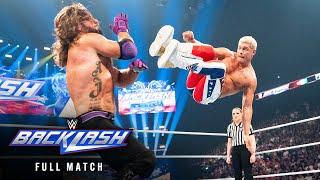 FULL MATCH: Cody Rhodes vs. AJ Styles – WWE Title Match: WWE Backlash France