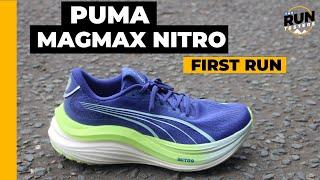 Puma MagMax Nitro First Run Review: New Puma max cushioned daily trainer brings the bounce