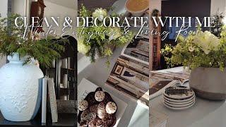 *NEW* 2024 WINTER CLEAN & DECORATE WITH ME | AFTER CHRISTMAS DECORATING IDEAS | WINTER HOME DECOR