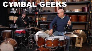 Cymbalsmith and Jazz Drummer GEEK OUT on Cymbals