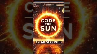 BRINGING THE SUN TO LIFE IN 60 SECONDS - ASMR SPEEDRUN! 