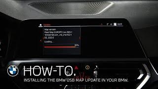 Comment installer de nouvelles données avec la mise à jour pour la navigation BMW Maps.