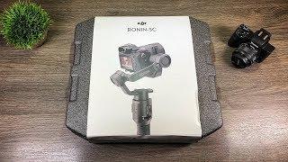 DJI Ronin SC Unboxing, Setup & First Impressions With Canon M50