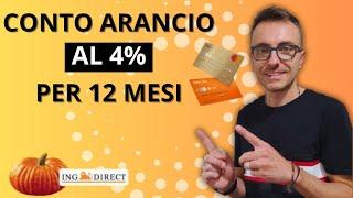 RECENSIONE CONTO CORRENTE ARANCIO E CONTO ARANCIO AL 4%