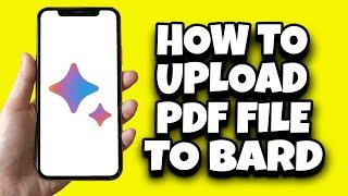 How To Upload PDF To Google Bard (Easy)