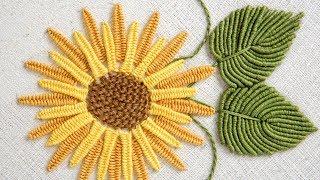 BRAZILIAN EMBROIDERY TUTORIALS: How to stitch flowers