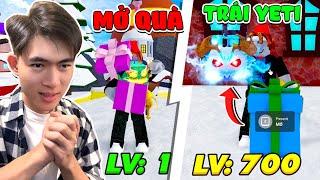 ZENO SĂN THÀNH CÔNG TRÁI YETI Từ Lv1 - MỞ Hộp Quà Xịn Nhất Event Noel BLOX FRUIT UPDATE Lv 1-700