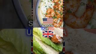 UK vs USA | Seafood