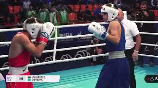 48 келі / HAMRAYEV SANJAR() vs NYGMET NYGMAN() 1:4 жеңіс #tukeshov_boxing