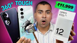 OPPO K12x 5g : Unboxing Toughtest Smartphone in ₹12,999