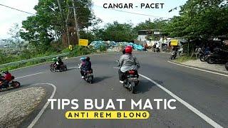 TIPS AMAN DI JALUR CANGAR PACET BUAT MATIC - Agent Taufiq Motovlog