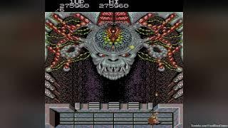 Battlantis   -  ( 1987 Konami ) All Bosses  - Arcade