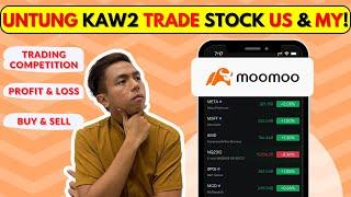 Cara Trade Saham US Dan Malaysia, Boleh Untung Besar! Moomoo PaperTrade Tutorial DausDK