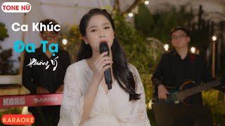 Karaoke Đa Tạ-  Phương Ý | @TamNguyenKaraoke2