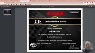 EC-Council Certified Ethical Hacker (CEH) - Passed