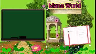 Back To School - Animated background screen Education| Green effects for blackboard