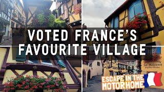 A REAL-LIFE DISNEY VILLAGE IN FRANCE! (Van Life - Eguisheim, France)