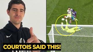 Thibaut Courtois send reaction to Andre Onana after made crazy double save against Crystal Palace