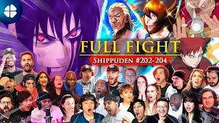 Sasuke VS KAGES 30 People React   Shippuden 202-204 (FULL FIGHT) [ナルト 疾風伝] [海外の反応]