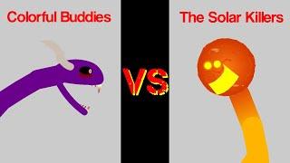 Colorful Buddies Vs The Solar Killers