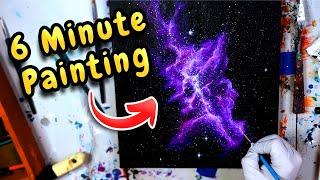 The EASIEST Nebula & Galaxy Paint On YouTube - Step By Step!