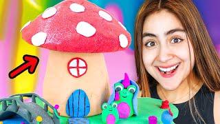 I Made a Giant Mushroom Home Out of Clay!
