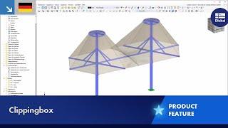 Clippingboxen in RFEM 6 / RSTAB 9