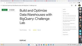 Build and Optimize Data Warehouses with BigQuery: Challenge Lab || Lab Solution