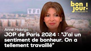 JOP de Paris 2024 : "J'ai un sentiment de bonheur. On a tellement travaillé", Anne Hidalgo