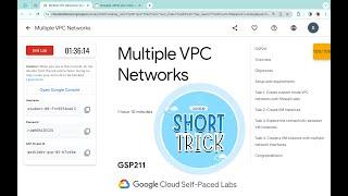 [NEW 2023] Multiple VPC Networks || #qwiklabs || #GSP211 ||  [With Explanation️] @quick_lab