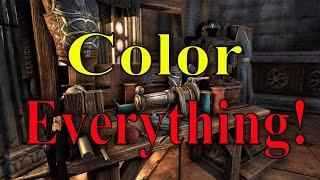 ESO Dyes Coloring Gear Costumes Armor And How To Color it All PS4/5 Or PC