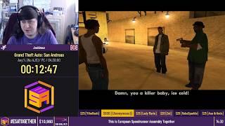 Grand Theft Auto: San Andreas [Any% (No AJS)] by Joshimuz - #ESATogether2020