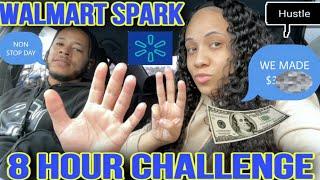 WALMART SPARK RIDEALONG | 8 HOUR CHALLENGE | HOW MUCH CAN WE MAKE $200 | $300 | $400 OR MORE ‼️