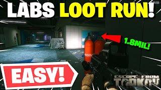 Escape From Tarkov PVE - This QUICK & EASY Labs LOOT RUN Will Make You MILLIONS!