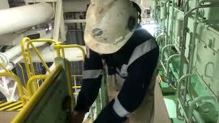 How to cut off  fuel pump and exhaust valve in ship's main engine during emergency !