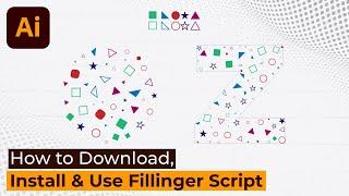 How to Download, Install and Use Fillinger Script | Adobe Illustrator Tutorial